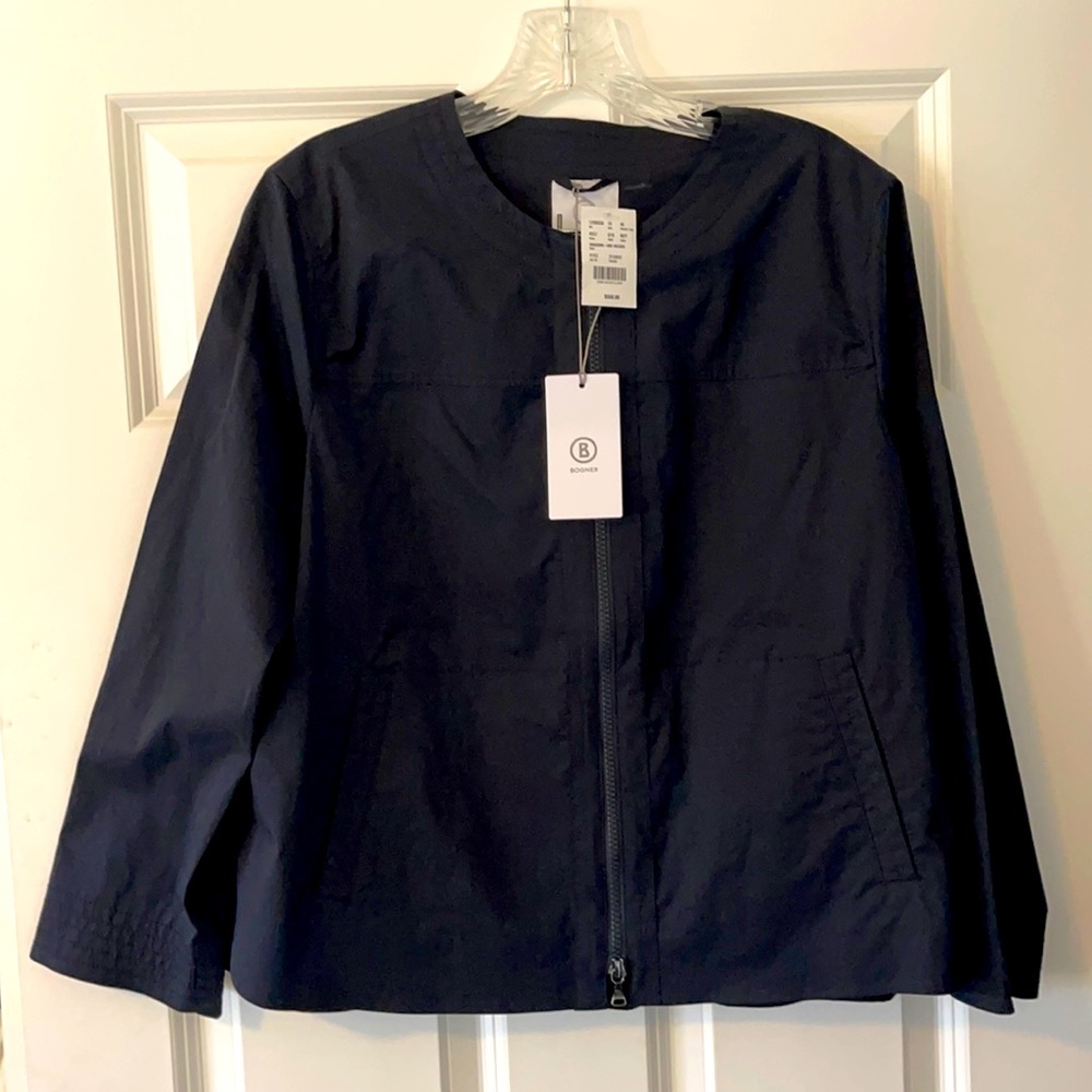 Bogner light weight jacket navy NWT